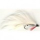 Streamers white zonker button $2.50