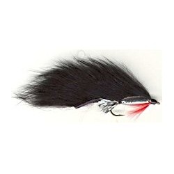 Streamers black zonker button $2.50