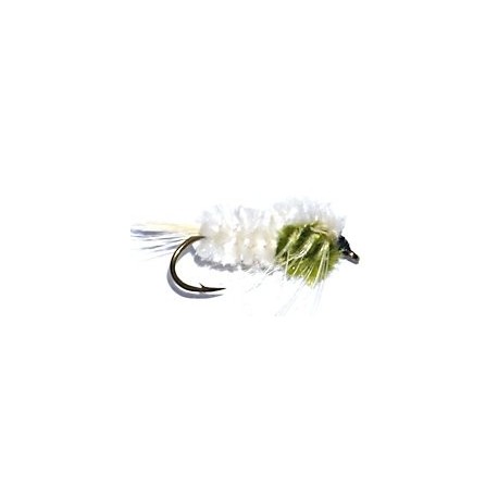 Streamers white olive montana button $2.50