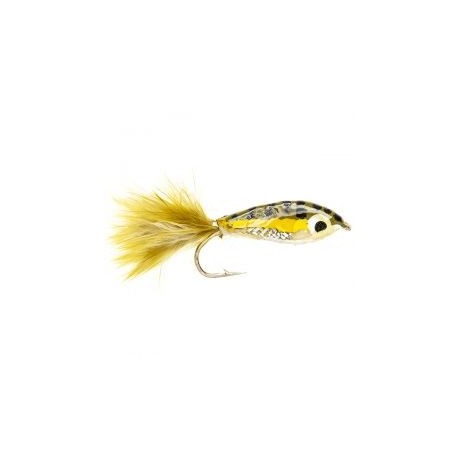 Streamers Epoxy Minnow  Silver.Olive Tail $4.00