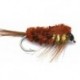 Streamers brown yellow montana button $2.50