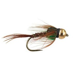 Barbless Flies BH Pheasant Tail Green BL $2.50