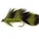 Streamers olive grizzly matuka button $2.50