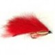 Streamers red zonker button $2.50