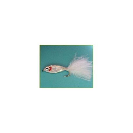 Streamers epoxy minnow white $4.00
