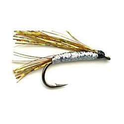 Streamers gold silver sparkler button $2.50