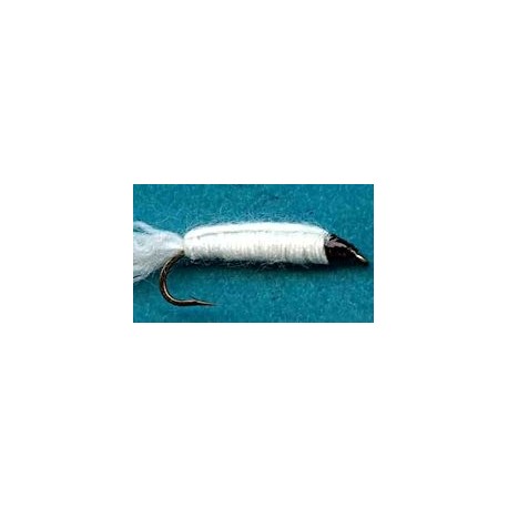 Streamers white baby doll button $2.50