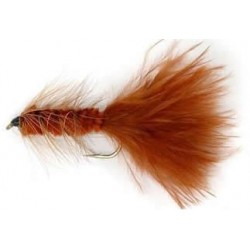 Streamers woolly bugger brn $2.50