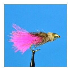 Conehead Streamers Conehead Marabou Muddler  Pink $2.50