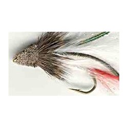 Streamers white marabou muddler minnow button $2.50