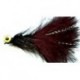 Streamers black deepwater woolly bugger $2.50