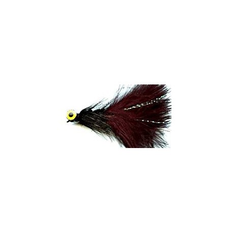 Streamers black deepwater woolly bugger $2.50