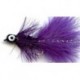 Streamers purple deepwater woolly bugger button $2.50