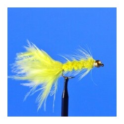 Streamers Bead Head Woolly Bugger  Yellow $2.50