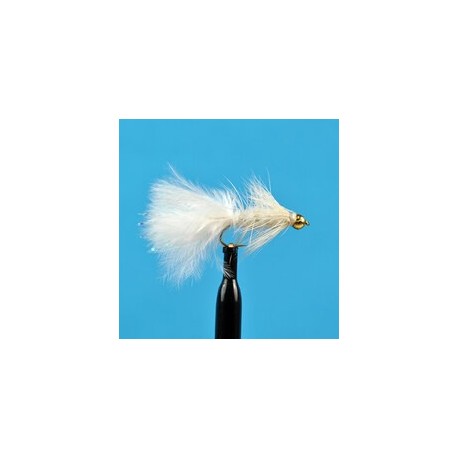 Streamers Bead Head Woolly Bugger White $2.50