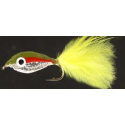 Streamers Epoxy minow Perch red $4.00