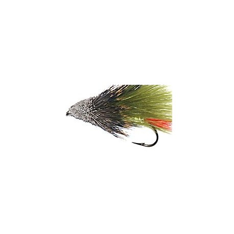 Streamers olive marabou muddler minnow button $2.50