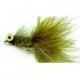 Streamers olive deepwater woolly bugger button $2.50