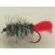 Streamers woolly worm olive grizzly $2.50