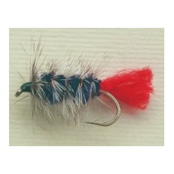 Streamers woolly worm purple $2.50
