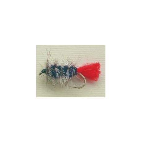 Streamers woolly worm purple $2.50