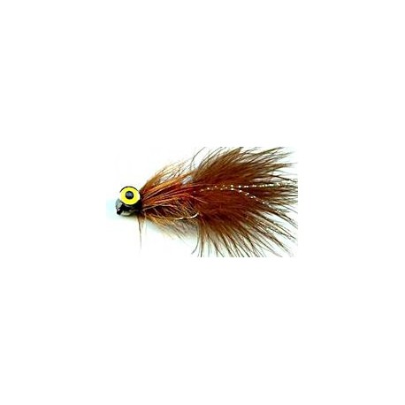 Streamers deepwater brown woolly bugger button $2.64