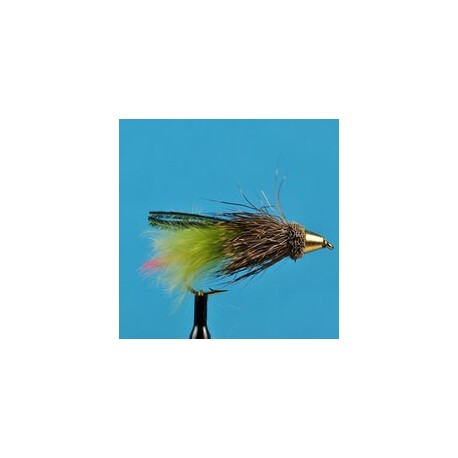 Streamers Conehead Marabou Muddler Olive $2.50