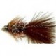 Streamers brown crystal woolly bugger button $2.50