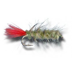 Streamers Woolly Worm Olive $2.64