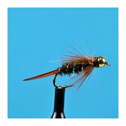 Beaded Nymphs Bead Head Prince Nymph Clear Wing $2.50