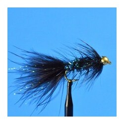 Streamers Bead Head Krystal Bugger  Black $2.50