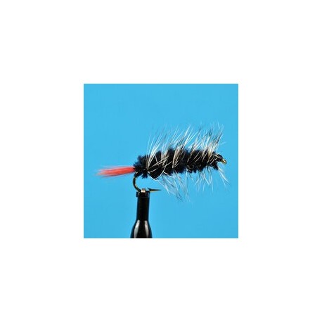 Streamers Woolly Worm Black $2.50