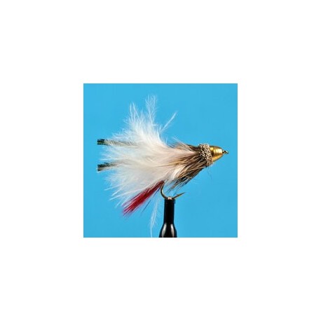 Streamers Conehead Marabou Muddler White $2.50