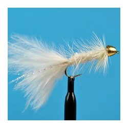 Streamers Conehead Woolly Bugger White $2.50