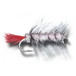Streamers Woolly Worm White $2.50
