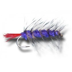 Streamers Woolly Worm Purple $2.50