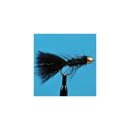 Streamers Conehead Woolly Bugger Black $2.50