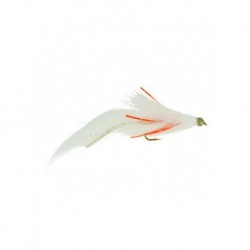 Streamers beadhead striptease white $2.50