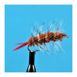 Streamers Woolly Worm Brown $2.50