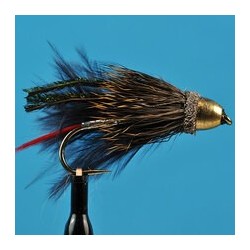 Streamers Conehead Marabou Muddler Black $2.50