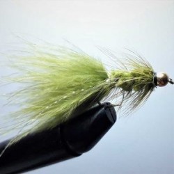 Streamers Bh wooly bugger olive $2.50