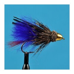 Streamers Conehead Marabou Muddler Purple $2.50