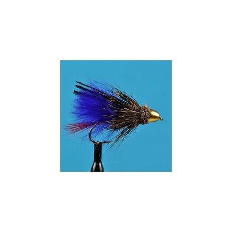 Streamers Conehead Marabou Muddler Purple $2.50
