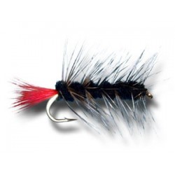 Streamers Woolly Worm Black $2.50