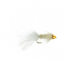 Streamers conehead woolly bugger white $2.50