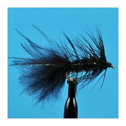 Streamers Woolly Bugger Black $2.50