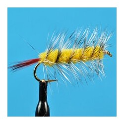 Streamers Woolly Worm Yellow $2.50