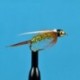 Beaded Nymphs Bead Head Prince Nymph Green Krystal Flash $2.50