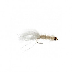 Streamers beadhead woolly bugger white $2.50