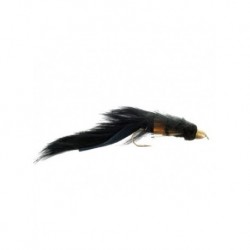 Streamers conehead woolly sculpin black $3.00